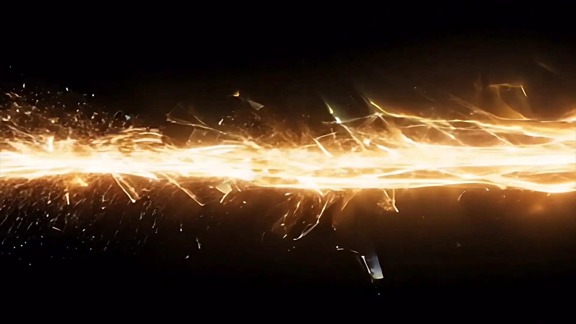 Intense Fire Wave Transition Effect for Title Animation